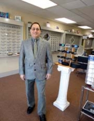 George Dakil of Precision Optical in Broken Arrow.