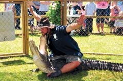 “Gator Boys” reality star Jimmy Riffle will be on hand to meet and greet the public and sign autographs from 10 a.m. to 6 p.m. on Saturday at the Outdoor Sporting Expo.
