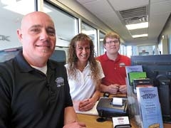 Bob Hurley Buick GMC service department staff members include: Service Manager Cliff Koger, Assistant Service Manager/Advisor Tressa McCullough, and Service Advisor Michael Twilley.