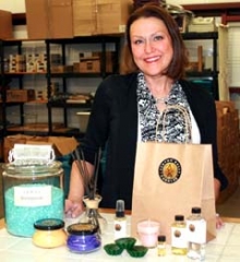 Jana Hallman, owner, Ashton Kelly Candles.