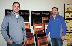 Austin and Gary Gullic of Premium Cabinets.