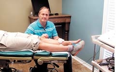 Dr. Kyle Hrdlicka, a trained general vascular and endovascular surgeon, uses the VenaCure laser treatment, a state-of-the-art procedure, in his practice to help patients become pain-free and glad to expose their legs again.