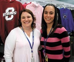 Store Manager Jaime Monroe and Assistant Manager Star Barley are relying heavily on your 
donations to help make Goodwill’s Spring One-Half Price Sale another super success.