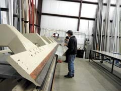 All products are made on site by the skilled experts at Lucas Metal Works.