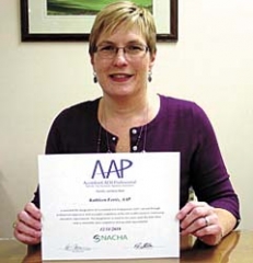 Kathleen Ferris, proud to be an AAP.