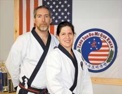Moo Do Academy of Karate is the fulfillment of a dream for owners Sean and Michele Steefel.