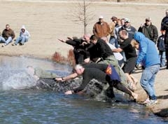 Admission is free for spectators at the Polar Plunge, to be held at Bass Pro Shops in Broken Arrow.