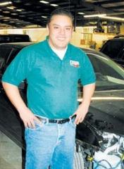 New employee Miguel Garcia of Premier Collision speaks fluent English and Spanish and looks forward to seeing you whenever you need a collision repair estimate.