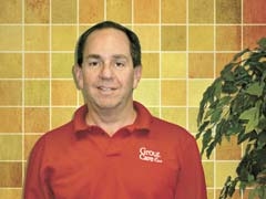 Grout Care of Tulsa owner Kent Kantor can make any grout look good. He has been keeping customers happy for 14 years by repairing, rather than replacing, tile and grout.