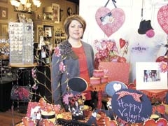 Surceé owner Laura Sanders offers lots of Valentine’s Day goodies for your special sweetheart.