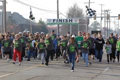 Athletes of Special Olympics Oklahoma participate in the fun on St. Patrick’s Day.