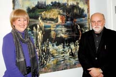Co-chairs Peggy Rice and Gary Moeller promise an ­abundance of great entertainment, delicious food and quality fine arts at Art on the Hill at Rogers State University.