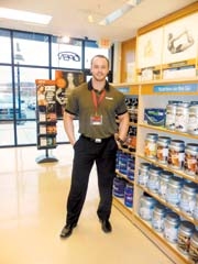 Rob Winn, store manager 
of GNC in the Tulsa Hills 
Shopping Center.
