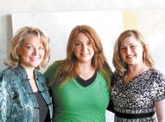 Susan Bramsch, Michelle Firment Reid and Tishey Miller, ARTSCAPE chairperson, ­invite you to their fundraiser on April 25 benefitting The Tristesse Grief Center.