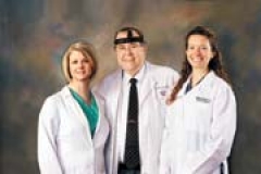 Susan Smith, D.O, Sammy Worrall, D.O., and Mindi Bull, D.O., OSU Medical Center Ear, Nose and Throat Specialists.
