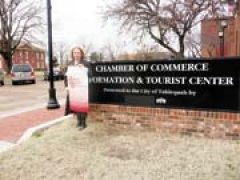 Kate Kelly, tourism director of the Tahlequah Area Chamber of Commerce and Tourism Council.