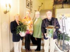 Committee members of Tulsa Garden Center’s SpringFest Garden Market and Festival include (L to R): Lois Galpin, Mary Lou Havener, JoAnn White and Scott Davidson.