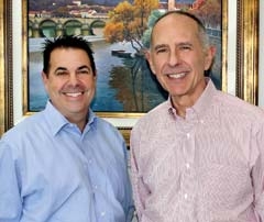 Lonnie Iannazzo, owner of Vincent Anthony Jewelers, and Phil Doerpinghaus, co-chairman of the St. Bernard Dinner ­Extravaganza, are looking forward to the fundraiser that will benefit three local charities.