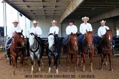 Participants from A Bar Ranch at the 2012 Green Country 
Classic&#8200;Ranch Rodeo.