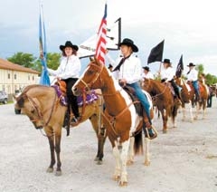 Sponsors of the Rooster Days Rodeo, Broken Arrow Round-Up Club members will be represented in the Rooster Days Parade on Saturday morning, May 8.