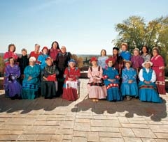 The Indian Women’s Pocahontas Club.
Image courtesy of Oak Tree Photography.