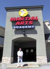 Self-discipline is one aspect of martial arts that Chris Velez, senior chief instructor and Martial Arts Academy owner, aims to instill in all his students.