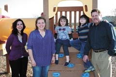 (L to R): Anabella Gonzalez, Corrie Maxwell, Delainey Maxwell, Bryson Maxwell and Barry Maxwell.