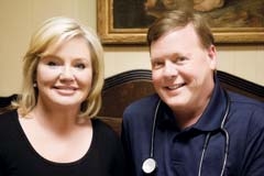Malissa Spacek and Dr. James Campbell of BA Med Spa &amp; Weight Loss Center.