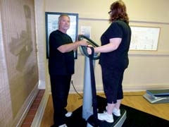 Patients love Dr. Day’s whole body vibration machine that keeps correction in place while it stimulates natural healing.