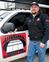 Chuck Billy of Assurance Overhead Doors in Broken Arrow has a lot of confidence in the garage doors he sells, which are manufactured by Mid-America Door of Ponca City.