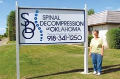 Claremore resident Barbara Moonen is grateful to Spinal Decompression of Oklahoma 
for helping her get back to an active lifestyle. Moonen underwent spinal decompression treatments to relieve the pain that was keeping her from the things she loved to do.