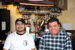 Luis Vergana (head cook) and Francisco Barbosa (owner) invite you to explore authentic Mexican cuisine close to home.