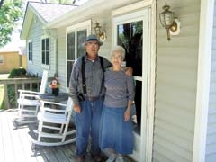 Lewis and Patricia Armbrister send portable buildings from their home to yours.