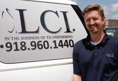 Director Kalan Paul of LCI Concrete.