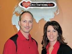 Jason and Kristin Weis are working to put Tulsa on the map as a champion in the effort to stop child trafficking.