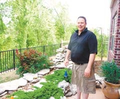 Steve Selberg, a successful hip replacement patient of Dr. LaButti, at his home in Broken Arrow.
