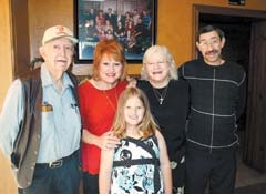 Four of five generations representing Shiloh’s homemade goodness include Grandpa Rodgers, Teri Kidd, Larry and Pamela Hughey, and Erika Kidd.