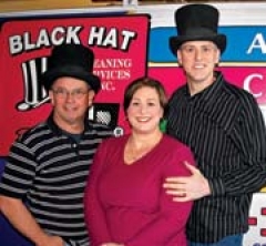 Black Hat Cleaning Services &amp; Roofing is now managed by second-generation family owners Mike Boles,Patience Boles and David CR Harris.