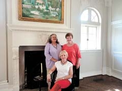 Tulsa Herb Society members (L to R) Annie Piper, Dianne Rodehaver, and Sue Stees are excited to host Kirk R. Brown at the Tulsa Garden Center this month.