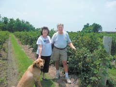 Lucky, Paula and Bill Jacobs invite you to enjoy a unique summer experience at the Owasso Tree and Berry Farm.