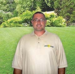 Lawns By Nature owner Andrew Martin.