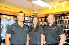 Owasso Store Manager Matt Sprinkler, Marketing and Operations Manager Amity Ritze, and Tulsa Region Sales Manager Rob Winn are excited about the Owasso store’s new location at 96th Street North and Highway 169.