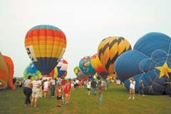 The Gatesway Foundation’s annual Balloon Festival takes place ­August 6-8, 2010 at Cherokee Casino Will Rogers Downs in Claremore.