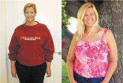 Sherry Patterson was the ­challenge’s third place winner, ­losing 13 pounds and 20 inches.