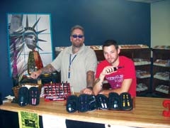 Scott Kelly and Tyler Lewis will assist you in finding the right ­
e-cigarette for your needs at Liberty Vapor.