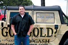 Spencer Fisher, co-owner of Tulsa Gold &amp; Gems.