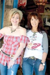 Marti Coleman and Kelly Corey, owners of Twisted 
Soul Sisters.