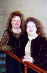 Denise Nelson and Mindy Gerving of  Claremore Beauty College.