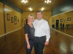 David Clanin and Danielle Doubet, co-owners and dance instructors of Claremore Dance Studios.