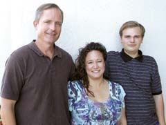 Doug Cole, his wife Holly, and son Joshua. (Not pictured, son Jonathan.)